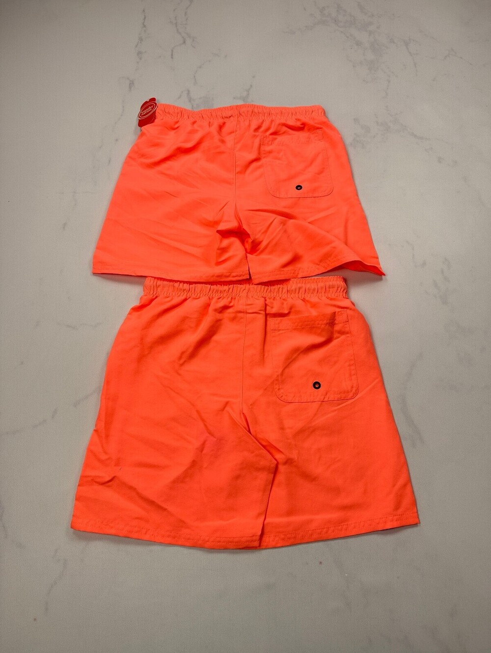 Wonder Nation Athletic Shorts Neon Orange 2010s Lot of 2 - Boys L (10-12)